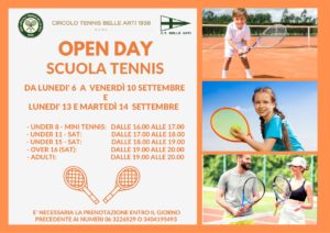 Open Day Scuola Tennis