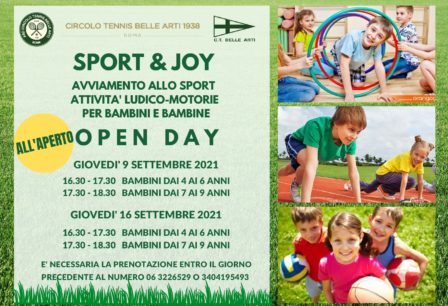Open Day Sport & Joy