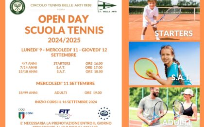 OPEN DAY TENNIS 2024
