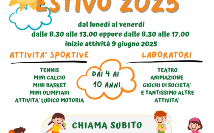 LOCANDINA CENTRO ESTIVO 2025